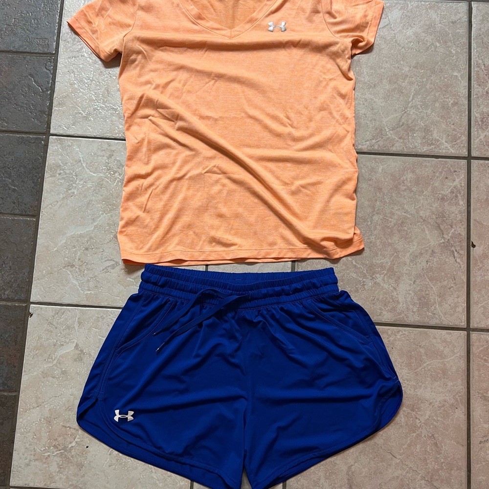 Under Armour Workout Outfit- Size Small